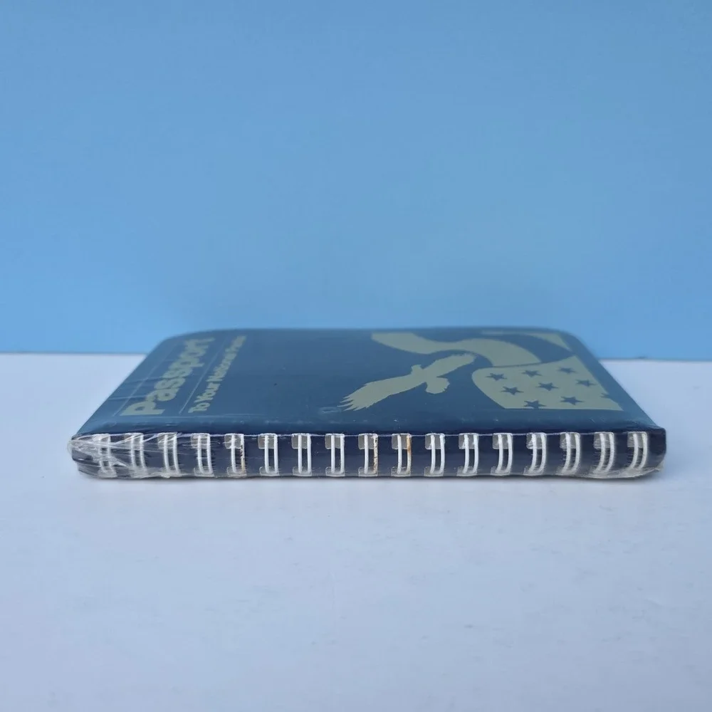 Passport To Your National Parks Classic Edition Blue Spiral NEW, 2000s VTG